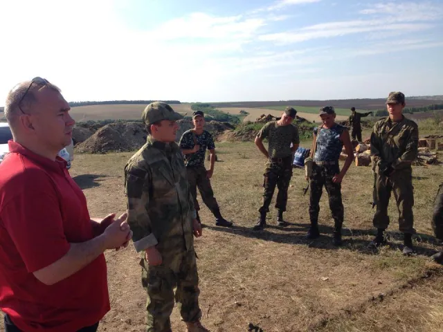 Михайло Головко знову піариться на війні (Фото) — фото 1