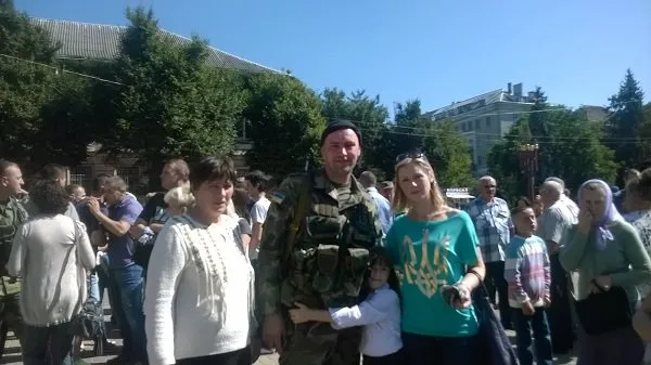 Сьогодні Тернопіль проводжав своїх Героїв у зону АТО (Фото) + (Відео) — фото 5